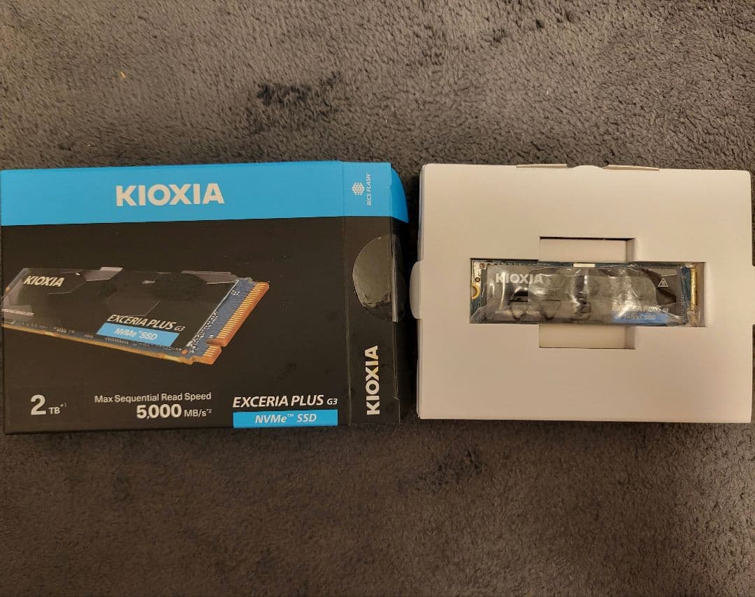 内蔵型SSD KIOXIA EXCERIA PLUS G3 2TB SSD