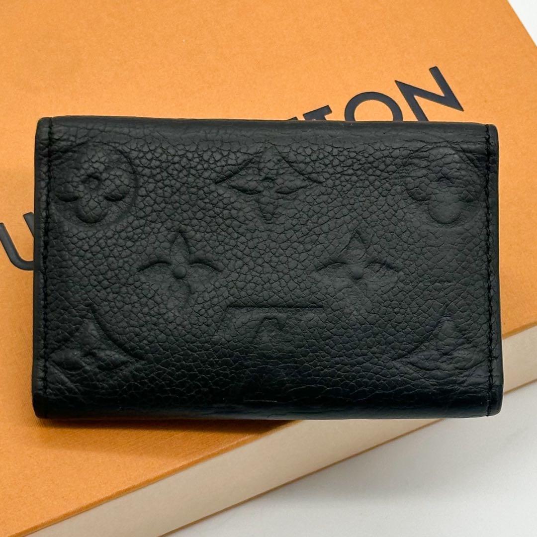 ルイヴィトン ミュルティクレ 6 アンプラント コンパクト キーケース ブラック