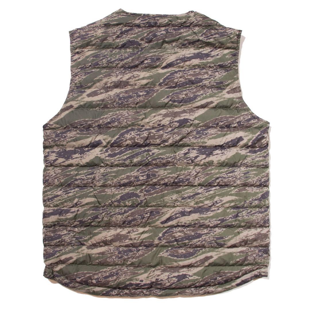 BACK CHANNEL x NANGA リバーシブル ダウン ベスト