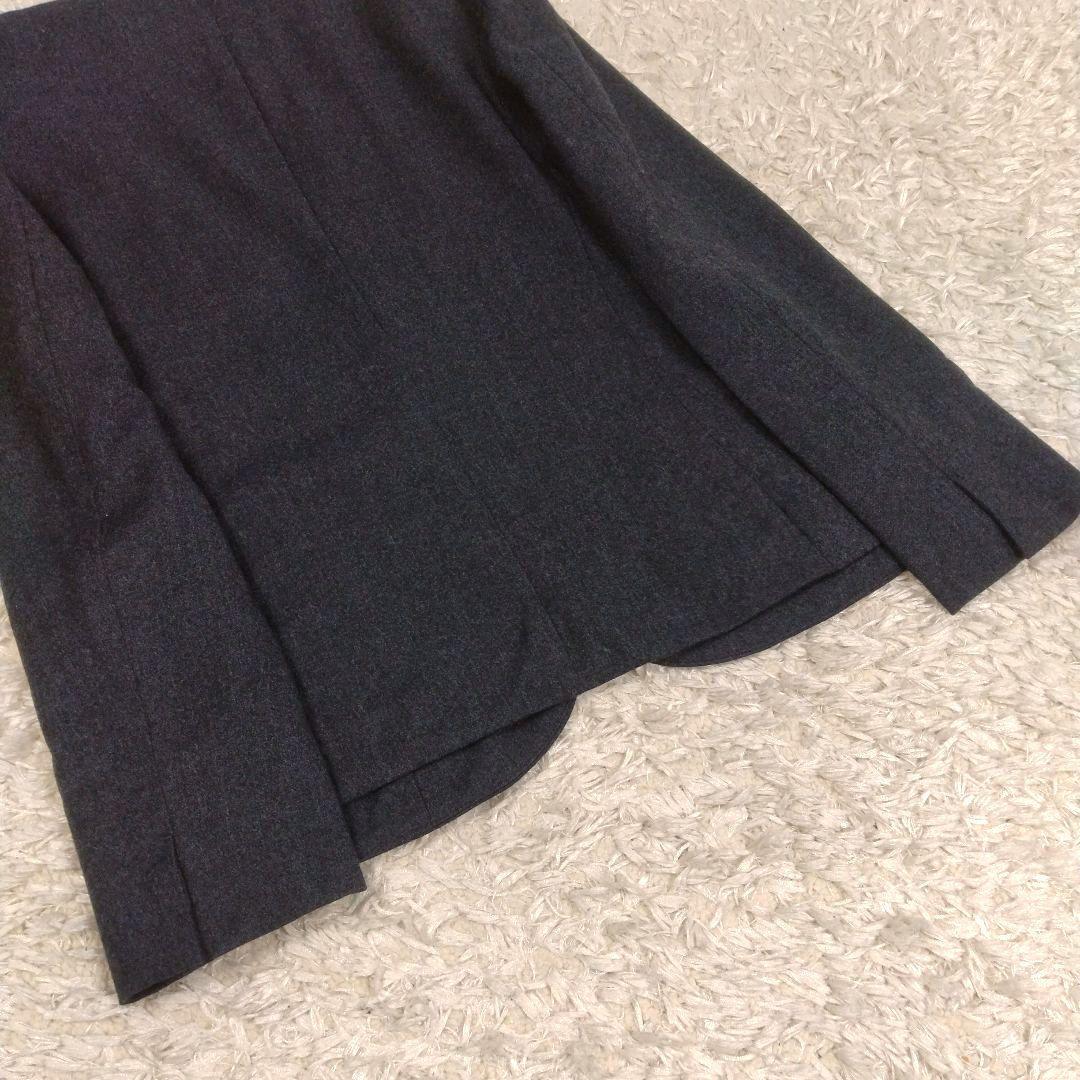 ポールスチュアート　ノーカラージャケット　パンツスカート　スーツセットアップ6M