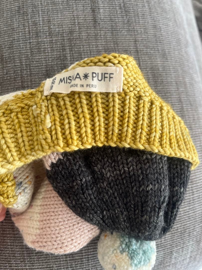 misha&puff ニットベレー帽　beret Landscape Tam