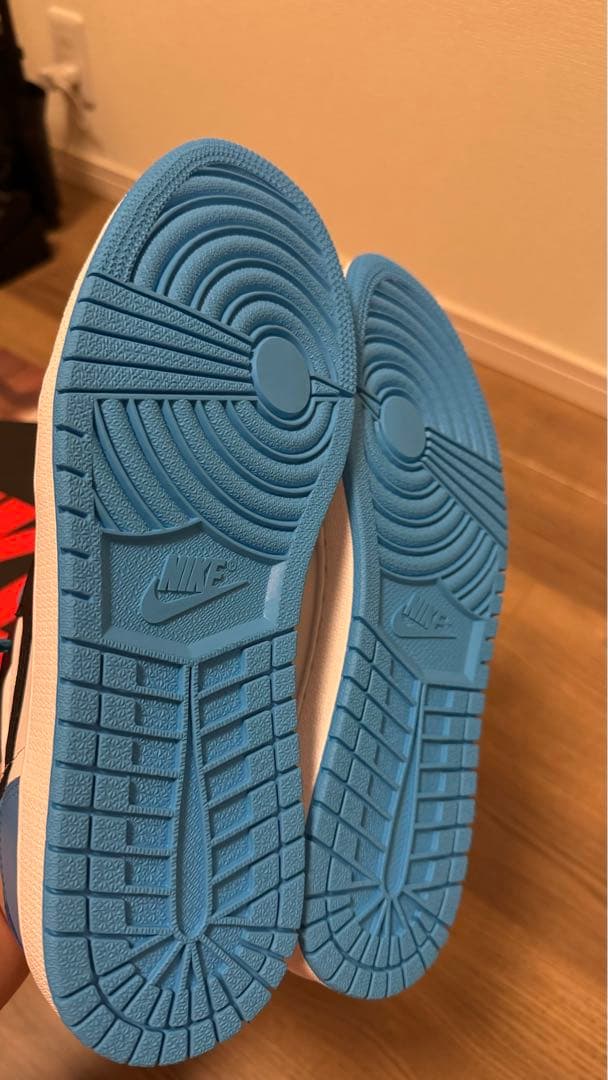 SOUSOU NIKE Air Jordan 1 Low ブラック/ブルー