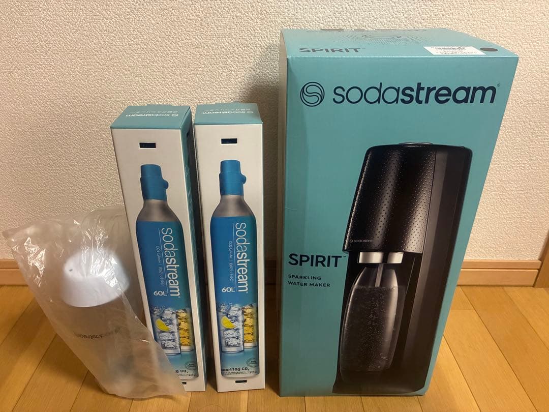 ひろぴろ　sodastream SPIRIT 炭酸水メーカー