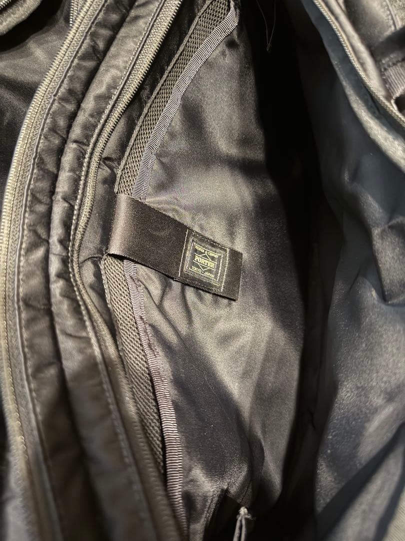 希少 ポーター ホワイトマウンテニアリング ブリーフケース リュック 黒 メンズ