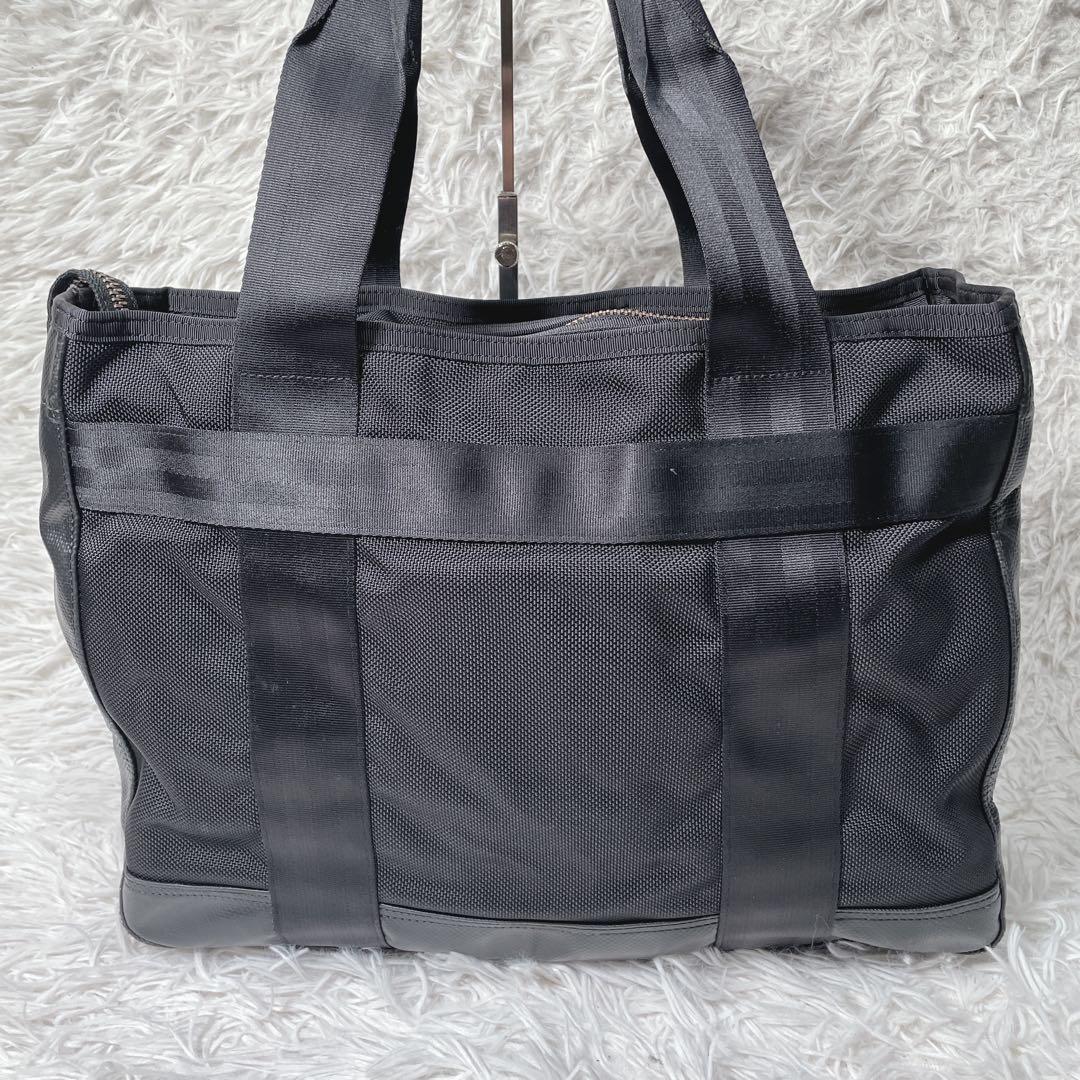 ポーター　ヒート　トートバッグ　ブラック　黒　マグライト