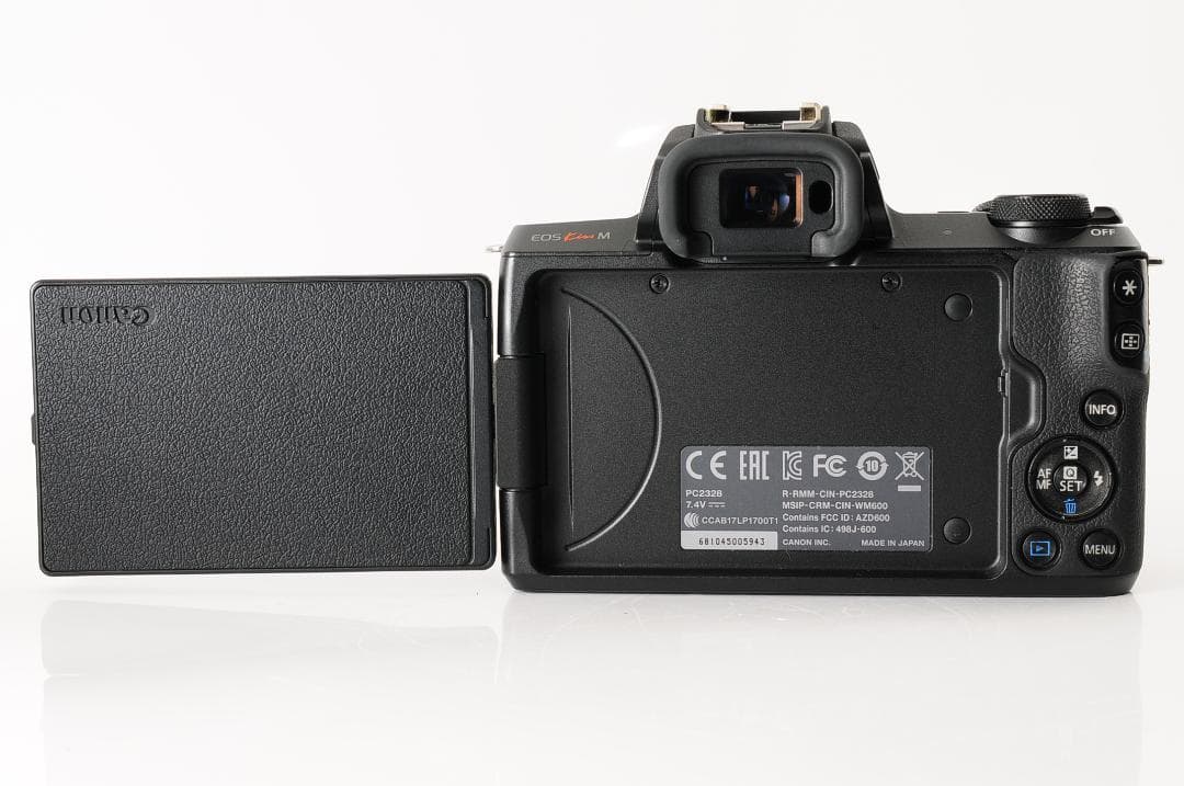 [美品] キャノン Canon EOS kiss M EF-M 15-45mm