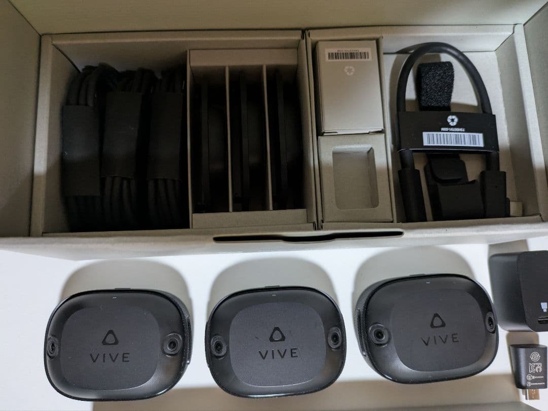 ぬ*お様 VIVE ultimate tracker 3個セット