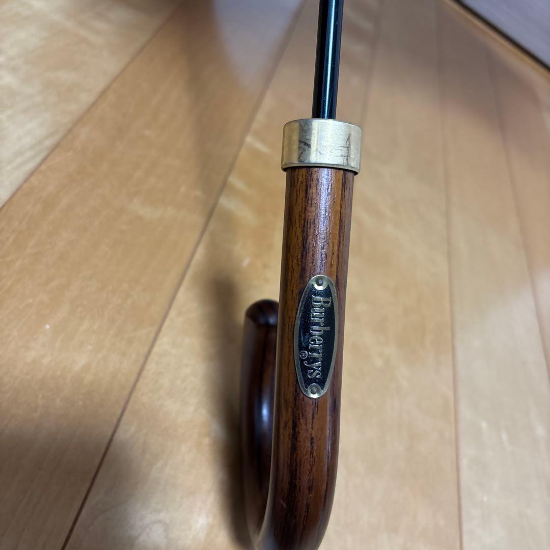 Burberrs 英国製 ロゴジャガード シャドーホースノバチェック　傘