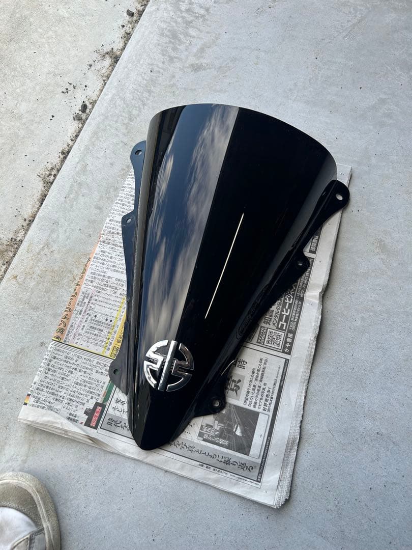 zx25r MRA ブラックスクリーン　Kawasaki リバーマーク　値下げ中