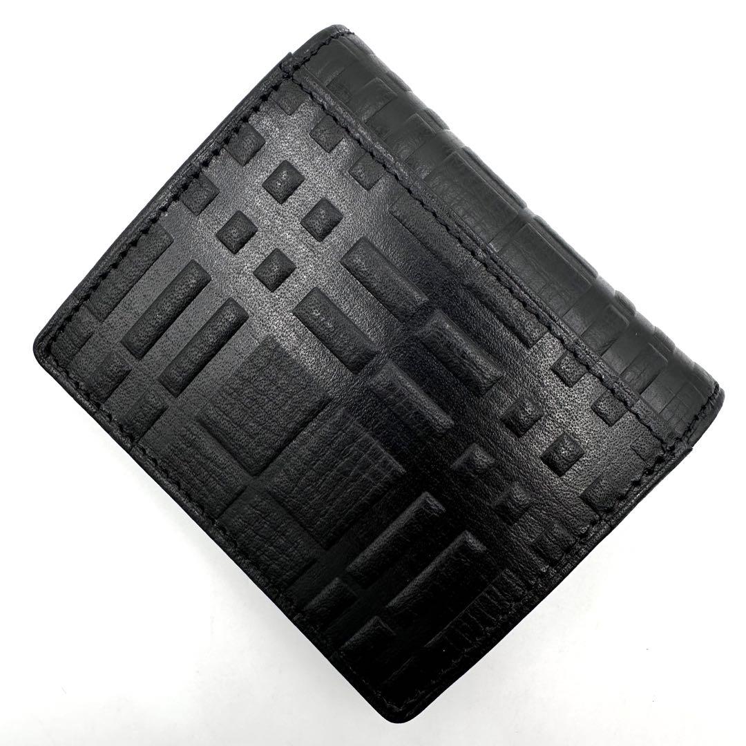 BURBERRY バーバリー ケース チェック柄 ブラック 外箱付き