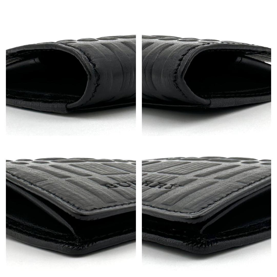 BURBERRY バーバリー ケース チェック柄 ブラック 外箱付き