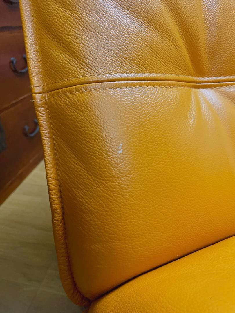 IDC 大塚家具 本革 ハイバックチェア レザー 曲木 イージーチェア 北欧