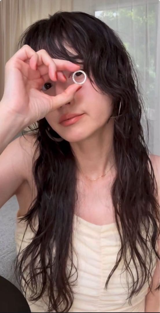 【新品未使用】CLANE SHIRRING CAMI TOPS