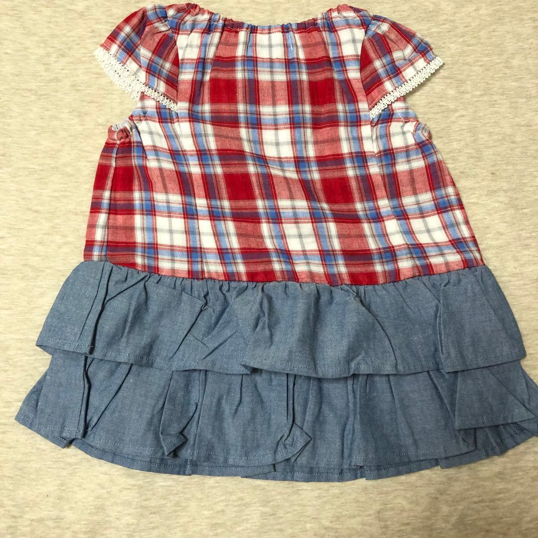 底値☆新品☆7点まとめ売り☆ミキハウス 子供服セット 女の子　80cm 90cm