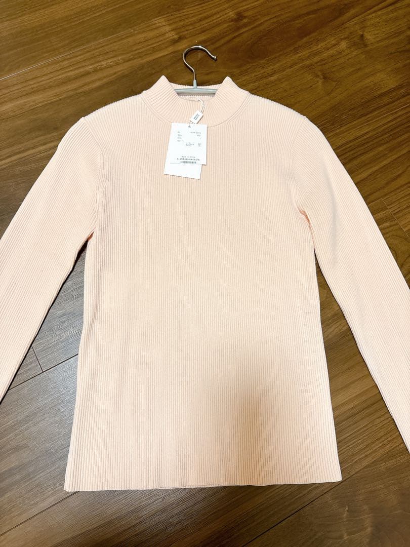 H/N RIB KNIT TOPS ピンク サイズ1