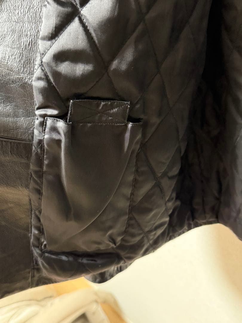 Vintage OLD GAP ブラックレザージャケット