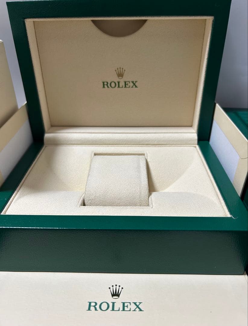 ロレックス純正デイトナ・デイトジャストMサイズ BOX 2箱 付属品 計32点