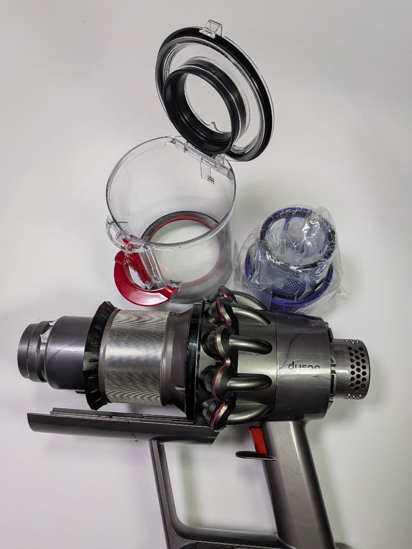 be664　62分　ダイソン　コードレス　SV12　稼働品　分解洗浄済　動作保証