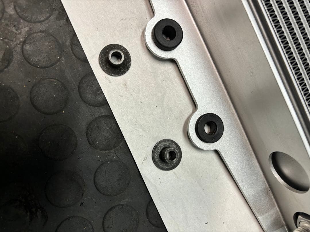 Active オイルクーラー9段 メッシュホース フィッティング XJR400