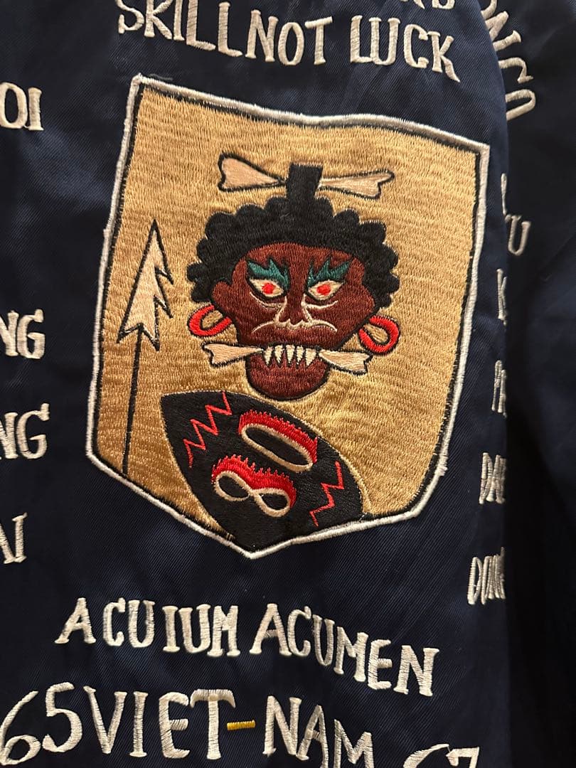 50s 60s 70s 当時物 ベトジャン スカジャン スーベニアジャケット