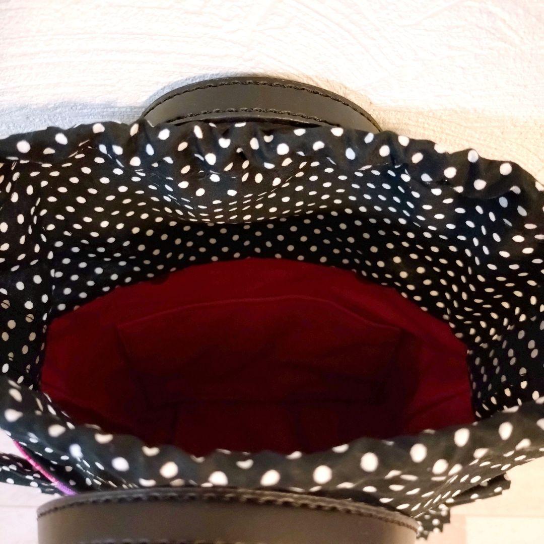 専用☆フリル付き巾着ミニバッグ＆ポーチ☆ ジョリーフルール