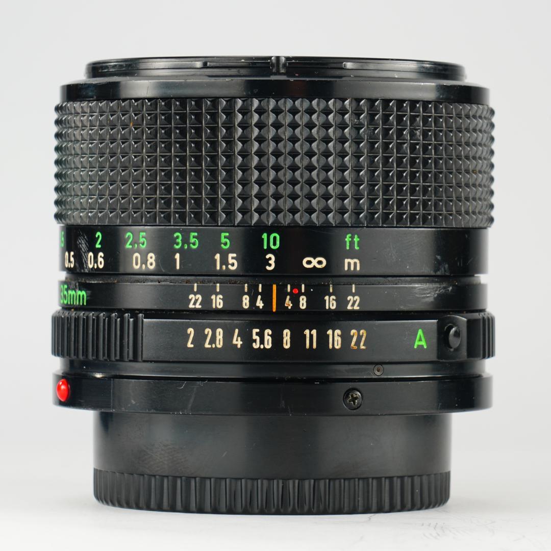 【訳あり】Canon New FD 35mm F2 キャノン 292