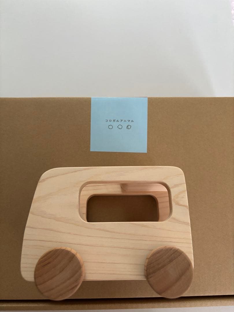 木製　積み木　スロープ　隈本コマ