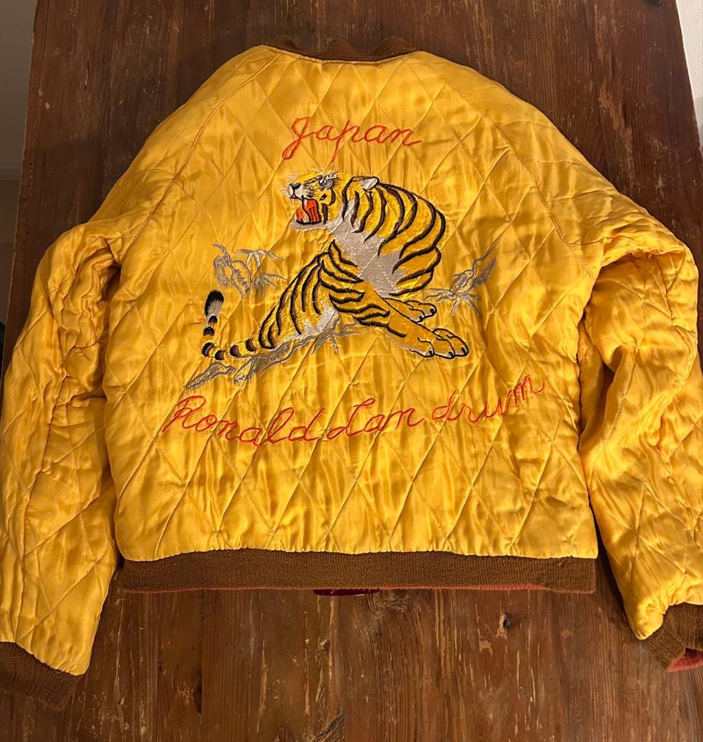 港商　ブルドッグ　スカジャン　サイズM ビンテージ復刻　テーラー東洋