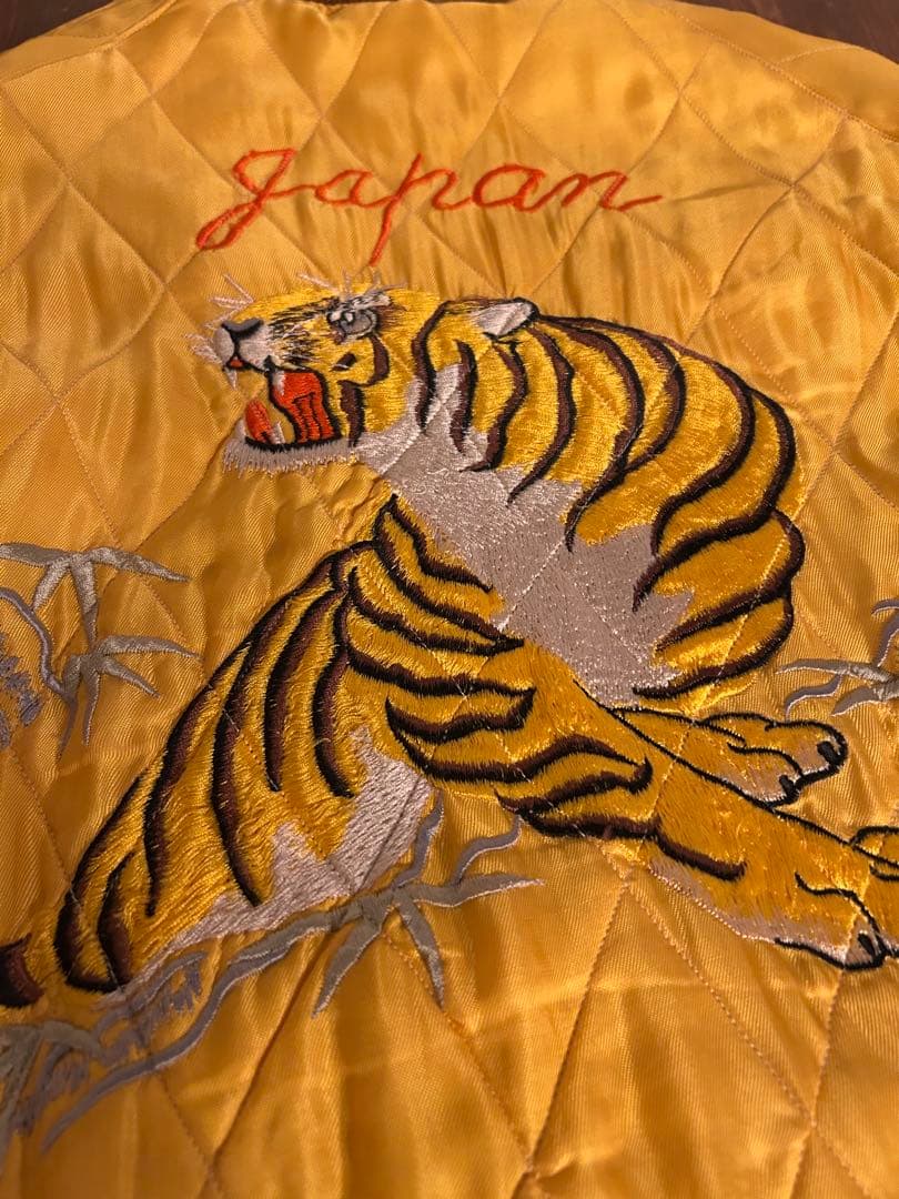 港商　ブルドッグ　スカジャン　サイズM ビンテージ復刻　テーラー東洋