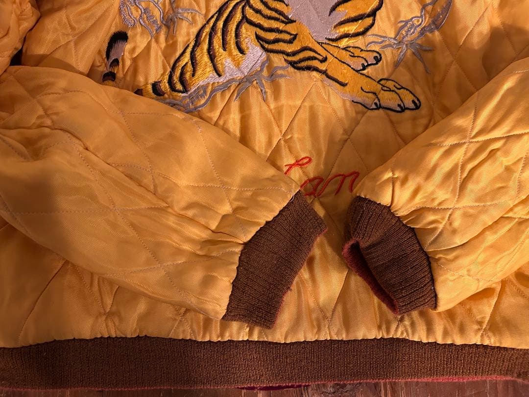 港商　ブルドッグ　スカジャン　サイズM ビンテージ復刻　テーラー東洋