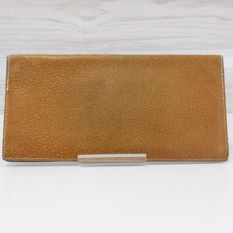 ◇HERMES 長財布 長札入れ 小銭入れ無し ブラウン