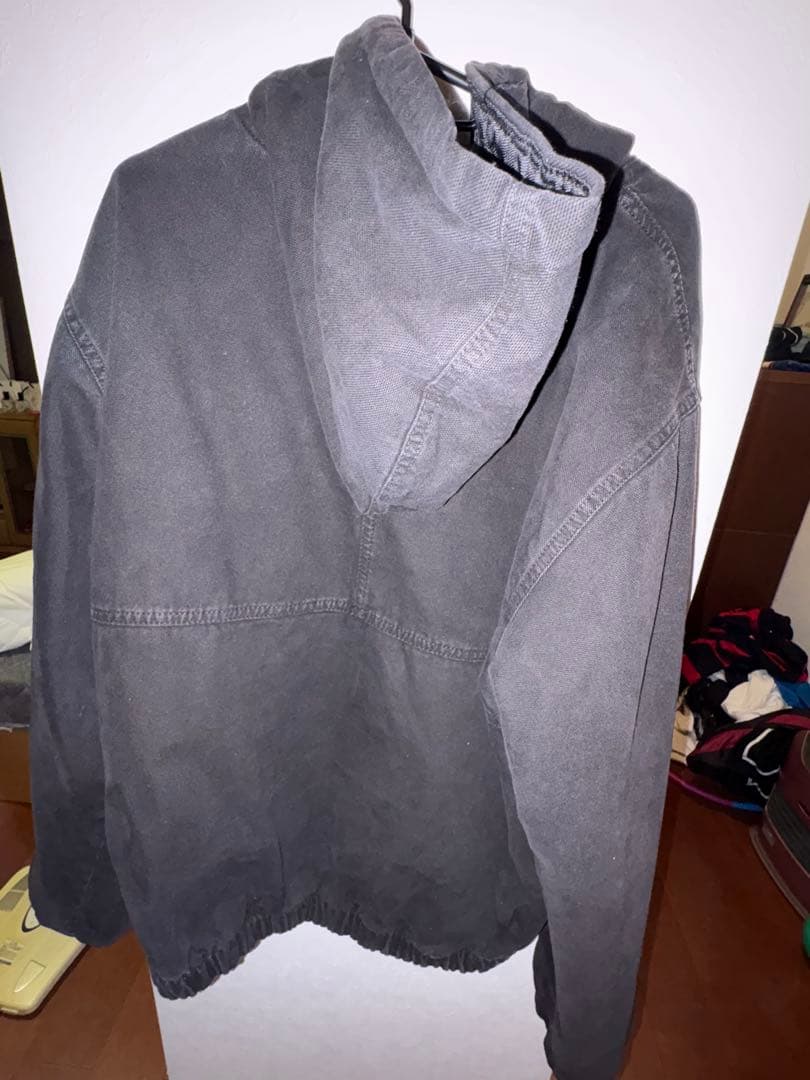 Stussy Quality Workgear ブラックジャケット