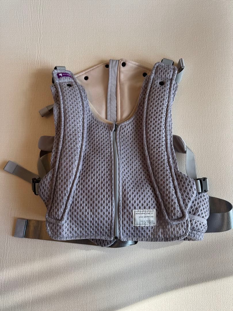 bebeswan ベベスワン ベスト型 (シルバーグレー)