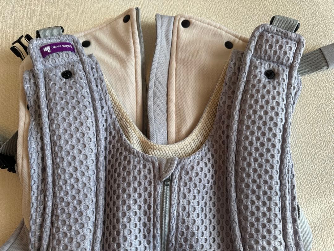 bebeswan ベベスワン ベスト型 (シルバーグレー)