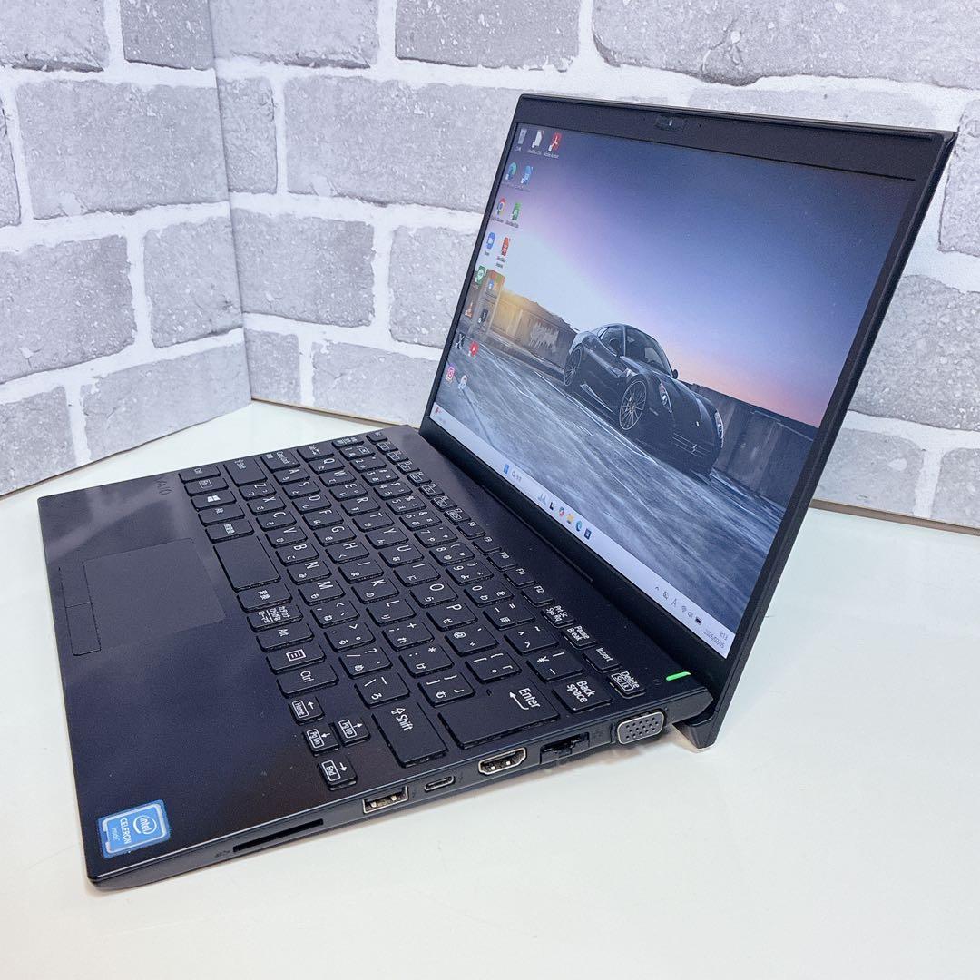 軽量 薄型 VAIO SSD 初期設定済 Windows11 ノートパソコン
