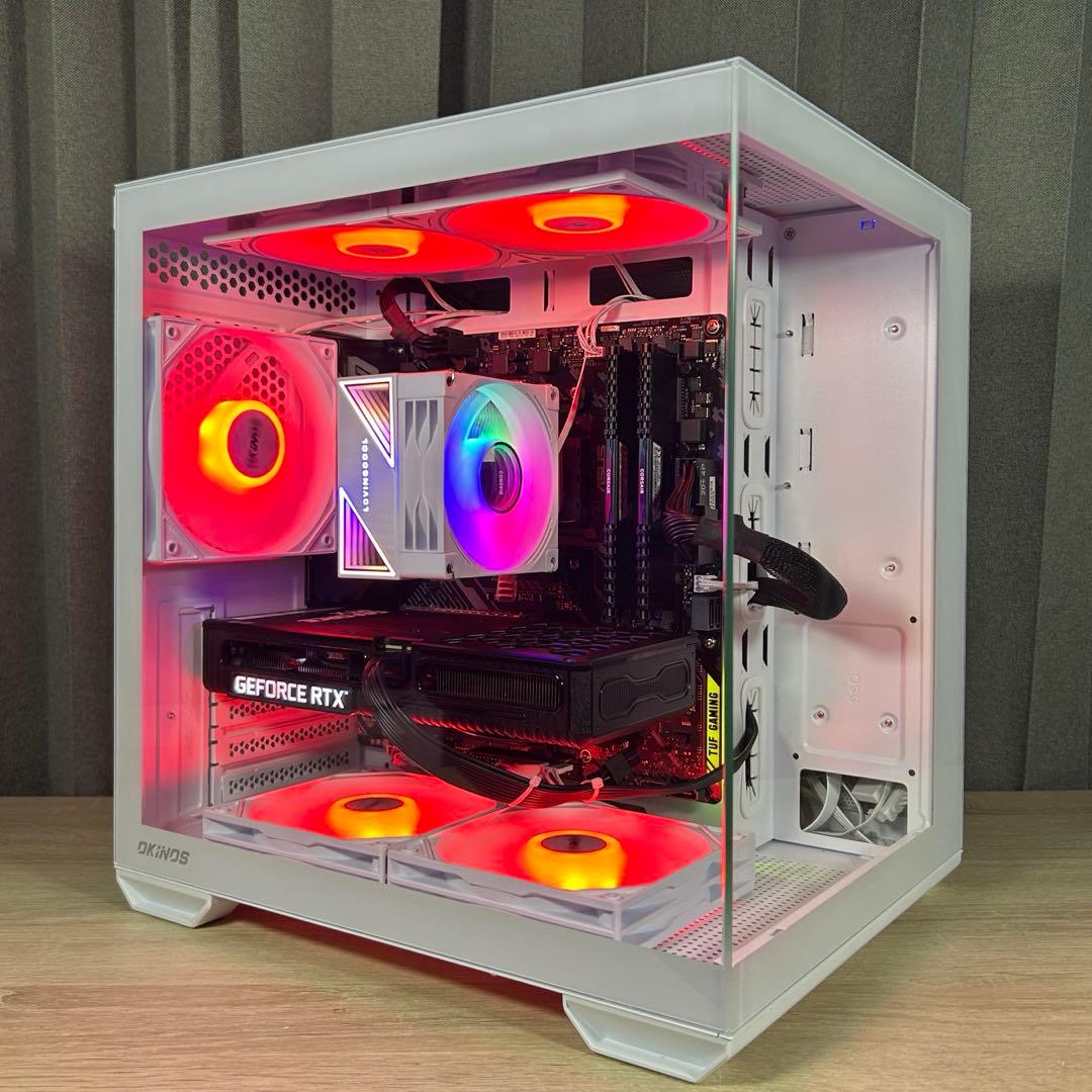 高性能 白 ゲーミングPC RTX3060 Windows11 ワイルズ快適