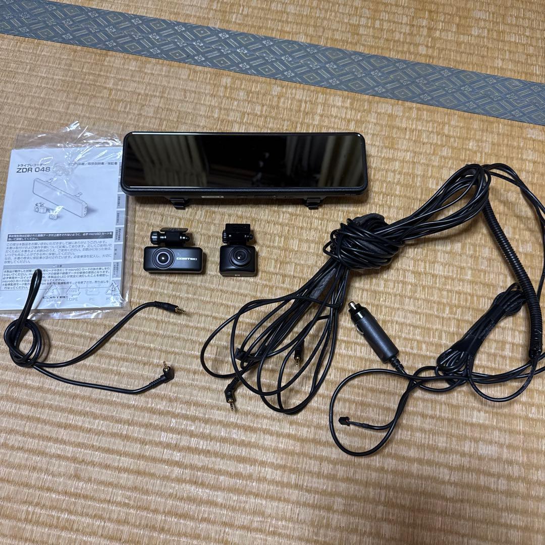 コムテック ZDR-038 ミラー型カメラ