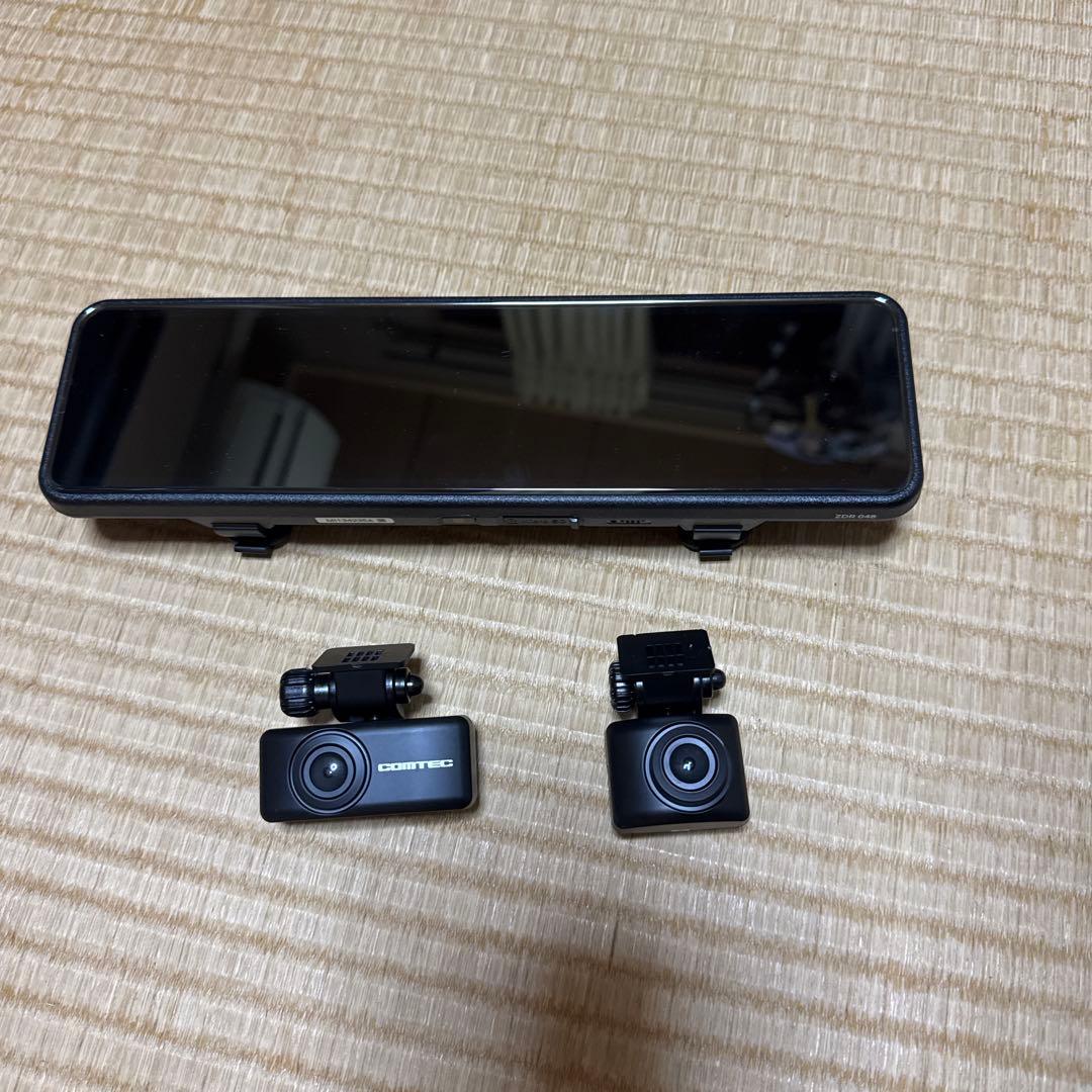 コムテック ZDR-038 ミラー型カメラ