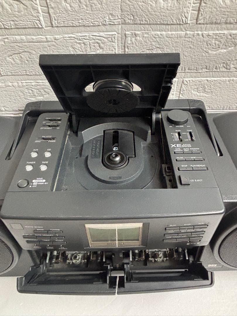 美品 DENON ダブルカセットデッキ コンパクトディスク・型名 H−18