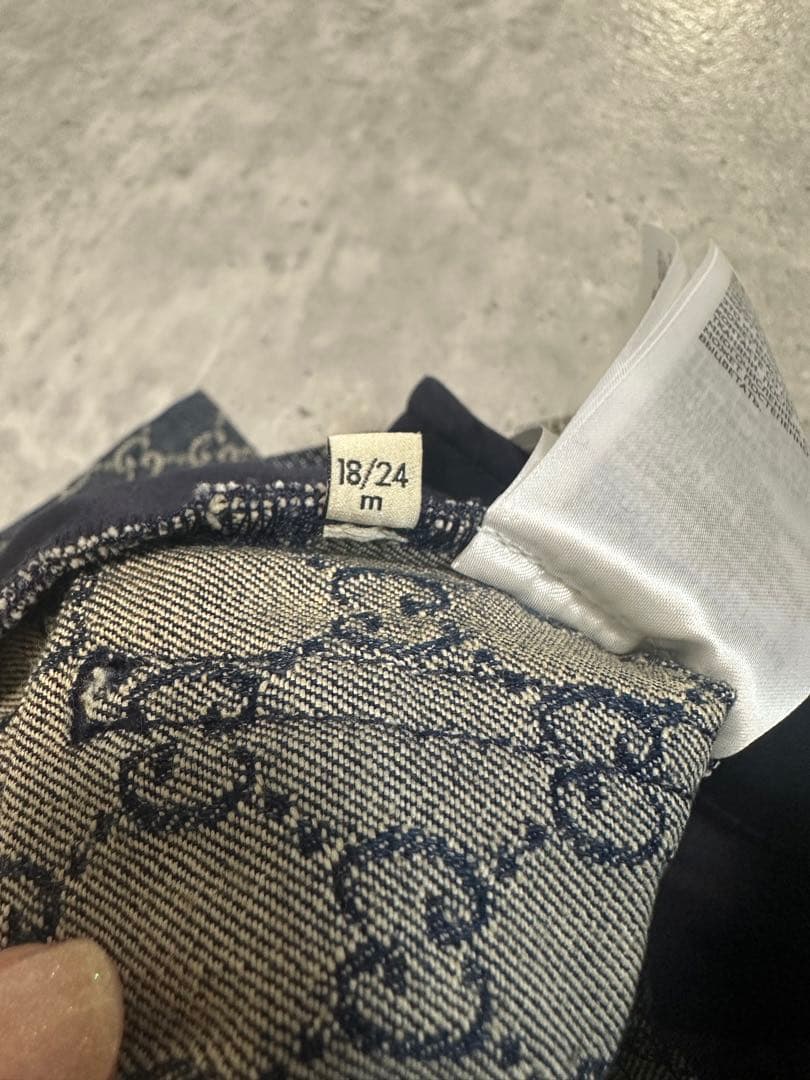 GUCCIデニムパンツ　（子供服）Bearcat