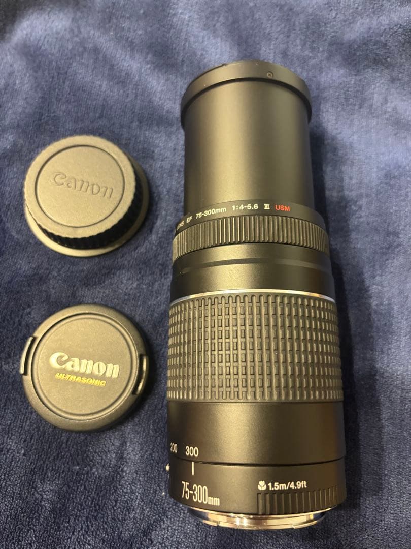 Canon EF 75-300㎜ 1:4-5.6Ⅲ USM ズームレンズ
