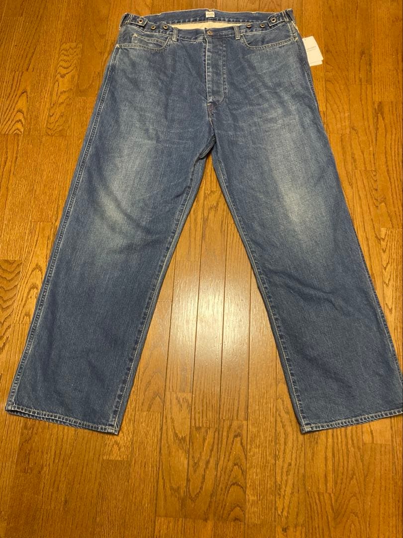 【chimala】 DENIM WAIST ADJUSTABLE PANTS