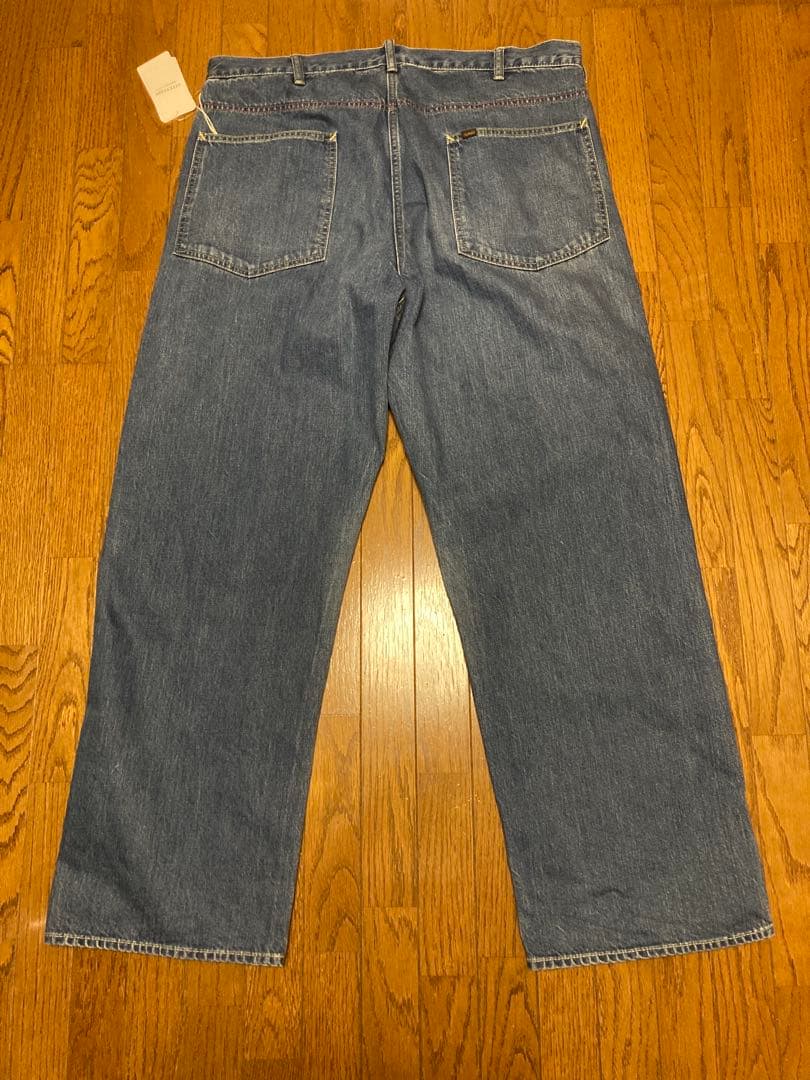 【chimala】 DENIM WAIST ADJUSTABLE PANTS