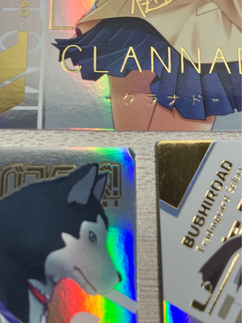 リトルバスターズ　能美クドリャフカ　Na-Ga　SSP箔押しサイン