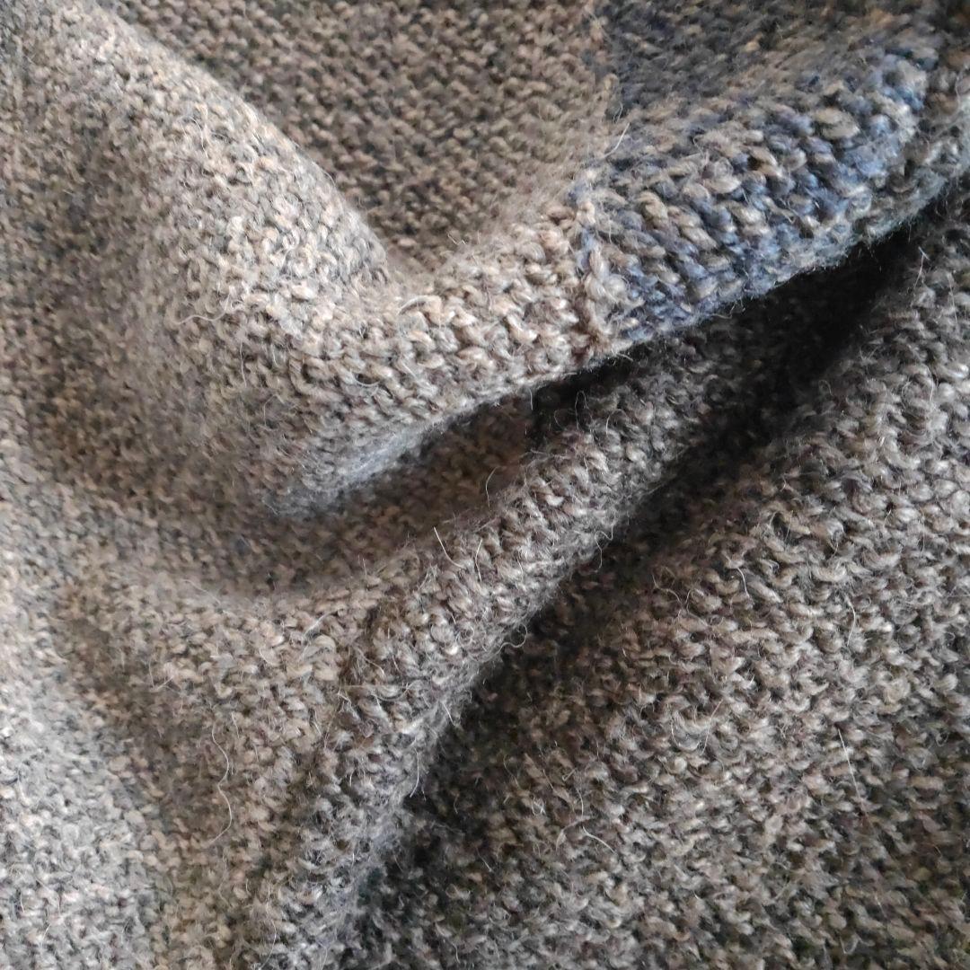 Jurgen Lehl ヨーガンレール　ニット　アルパカ・シルク混　グレー系