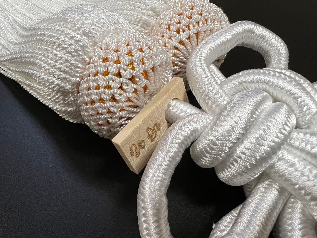 ふさ　大サイズ　白　本物　ジャンクションプロデュース