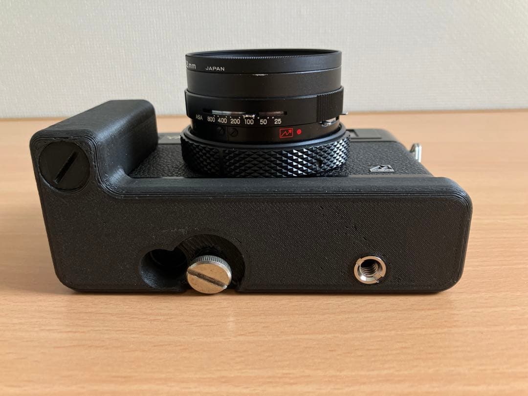 Yashica Electron 35 GX (グリップ付き) 完動美品