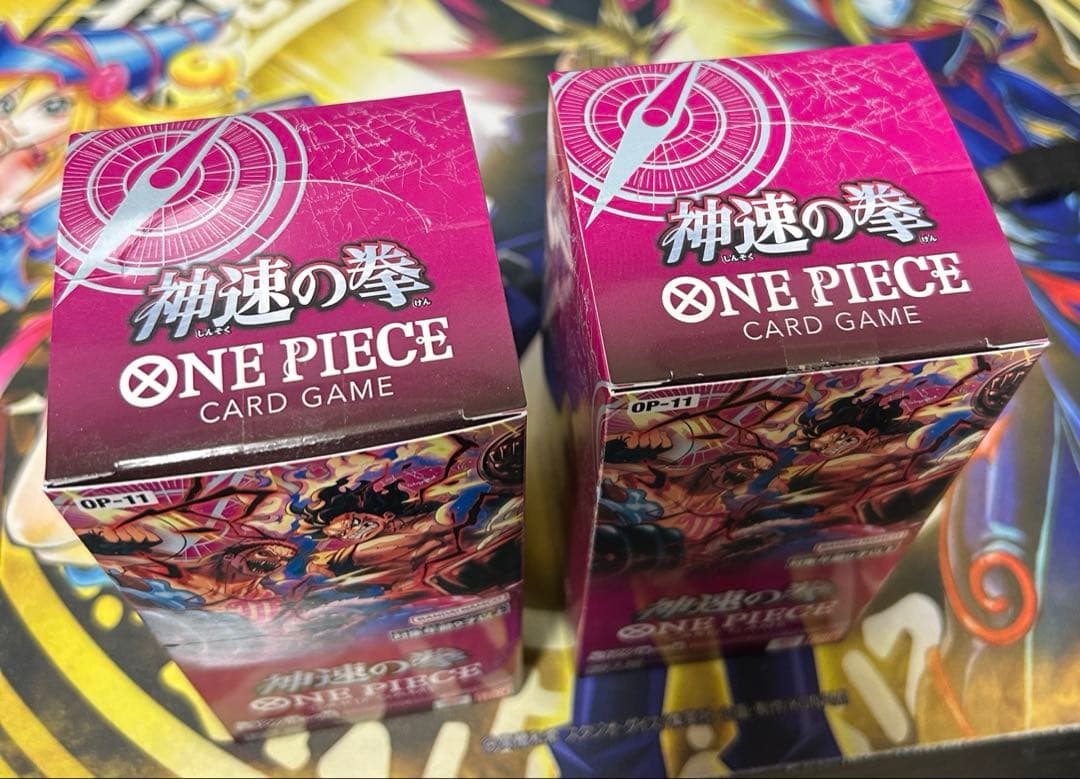 神速の拳　２BOX　（ONE PIECEカード、OP-11）