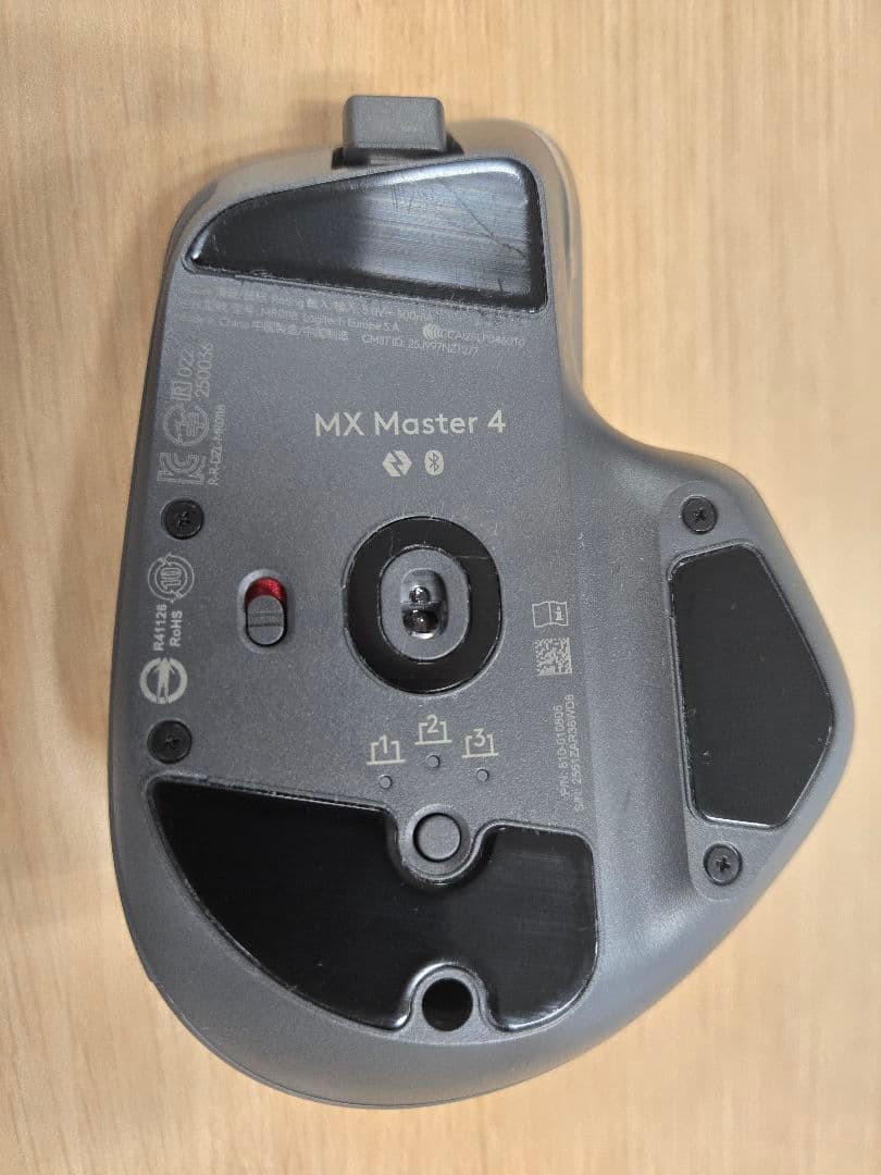 Logitech MX MASTER4 ワイヤレスマウス 本体(箱付き)