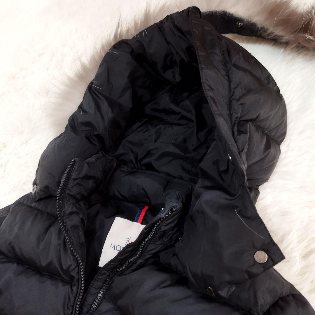 18061✨MONCLER ABELLE ロングダウンジャケット ブラック